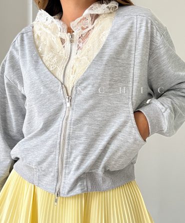 Chaqueta Encaje Mia