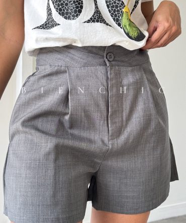 Short de Vestir Gris