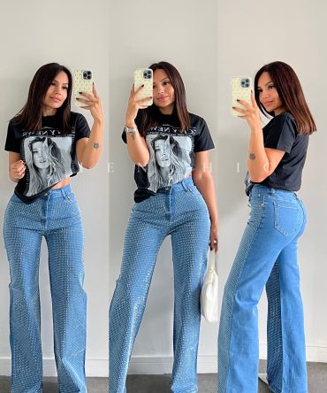 Jeans Brillos Mia