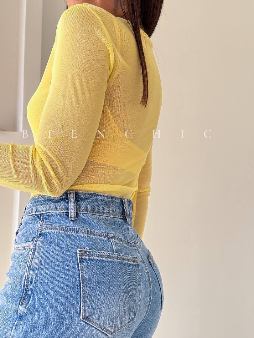 Body Mesh Amarillo Ivy CB6 - Imagen 2