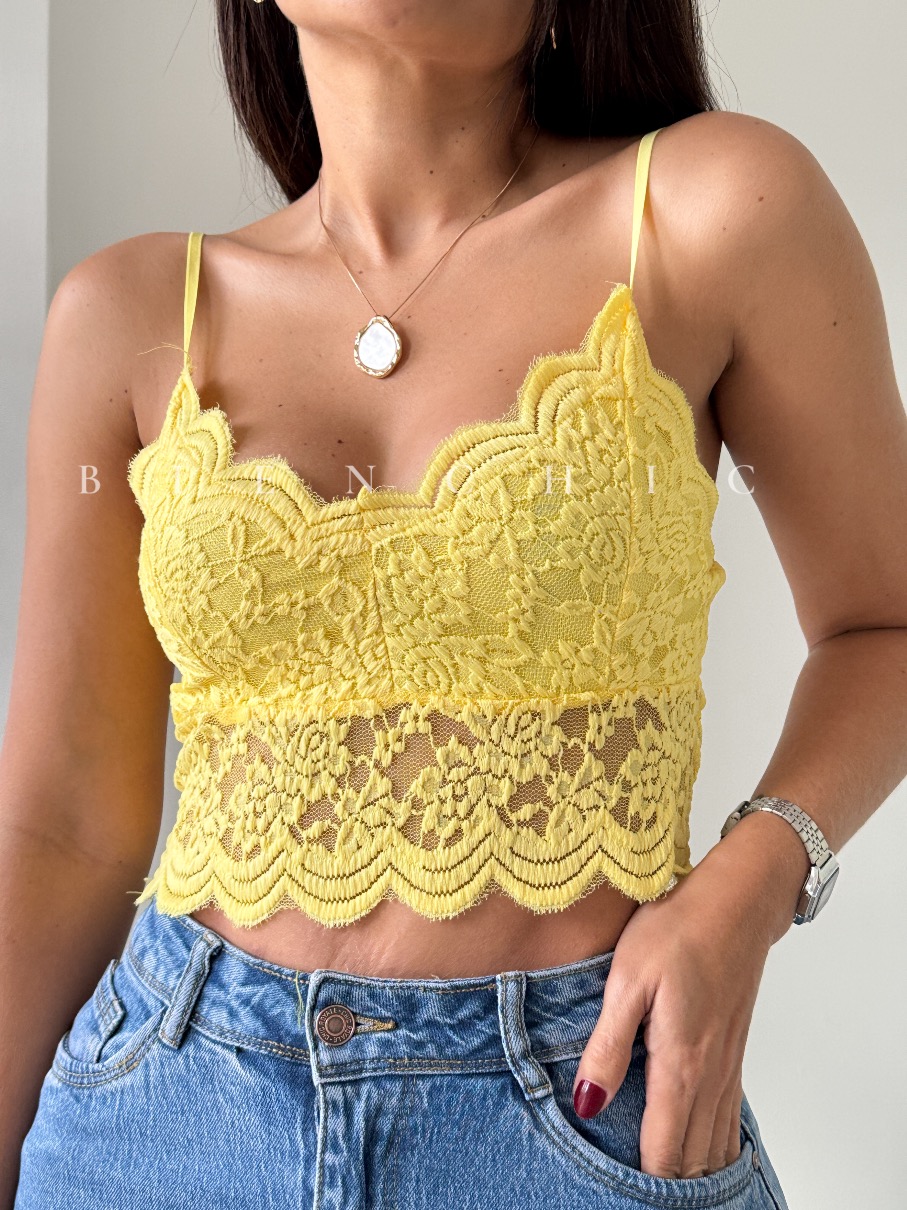 Top Encaje Alma