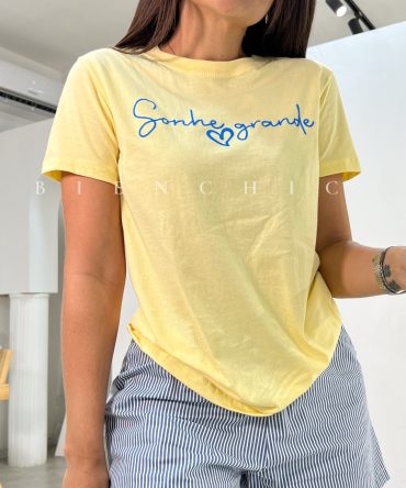 Camiseta Sonhe Grande