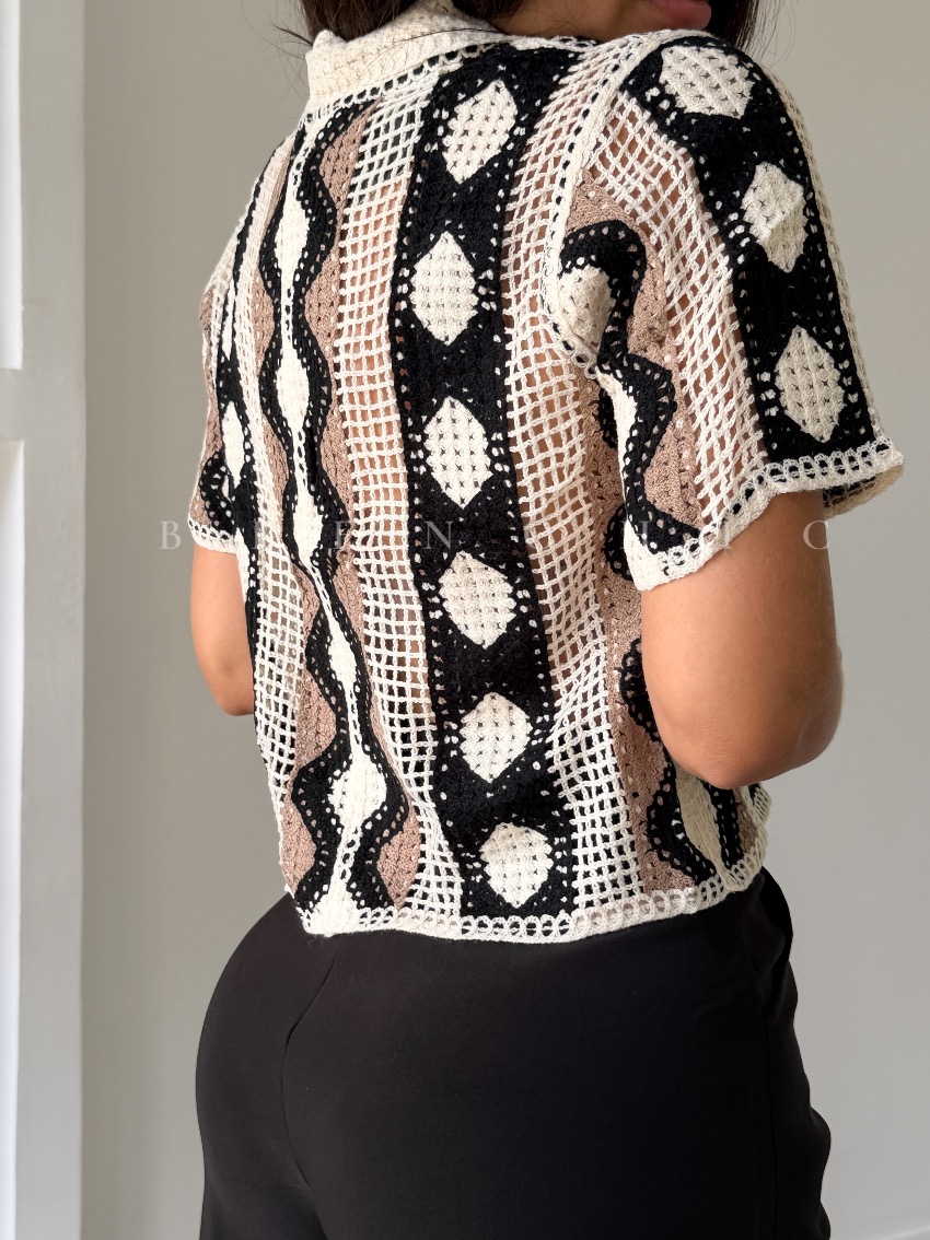 Camisa crochet Karina - Imagen 10