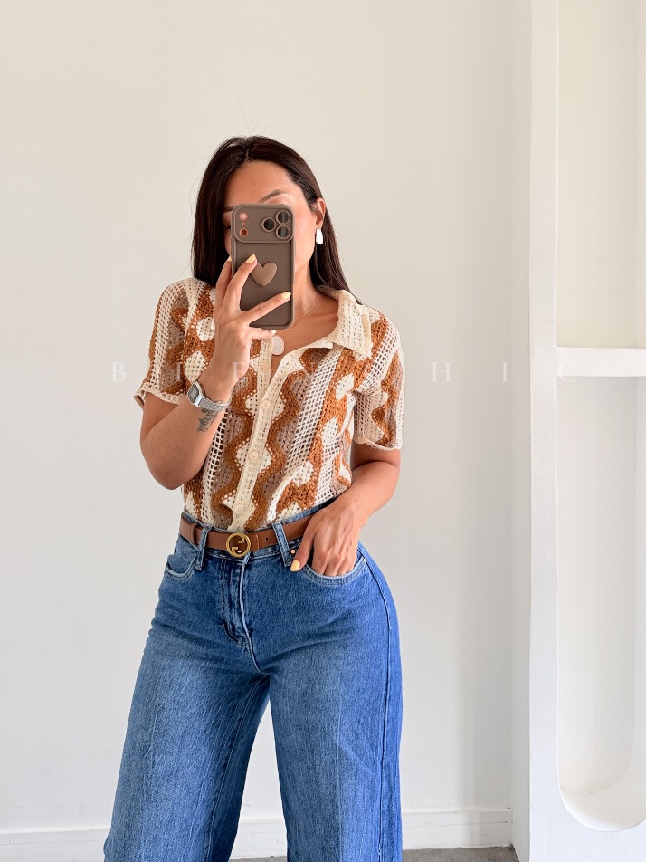 Camisa crochet Karina - Imagen 3