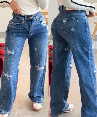 Jeans Isabella Azul oscuro