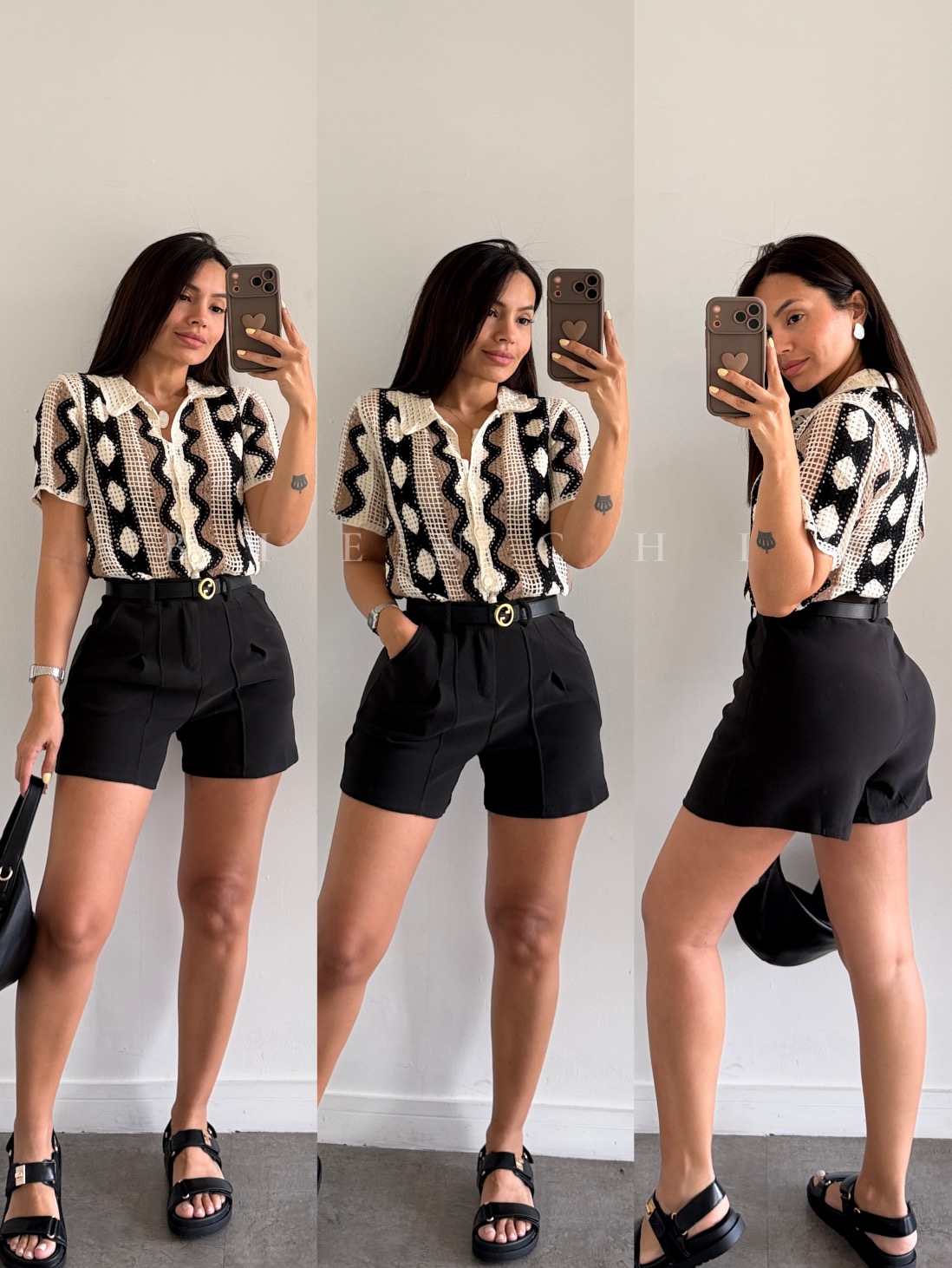 Camisa crochet Karina - Imagen 8