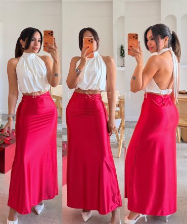 Falda Satinada Arianna