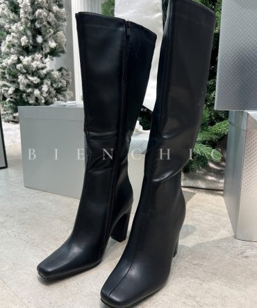 Botas de Caño Alto Negras