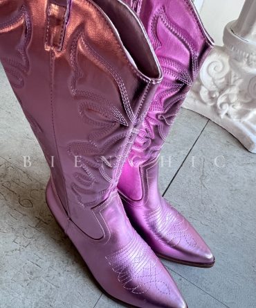 Botas Vaqueras Fucsias