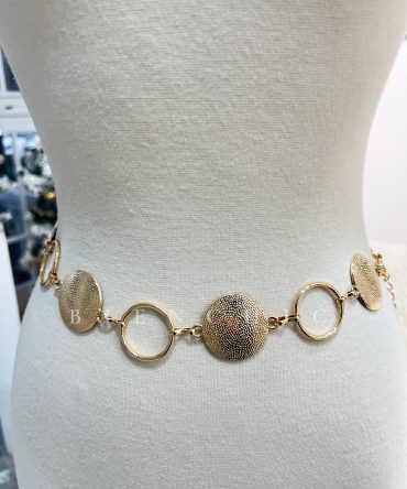 Cinturón Cadena Circulos