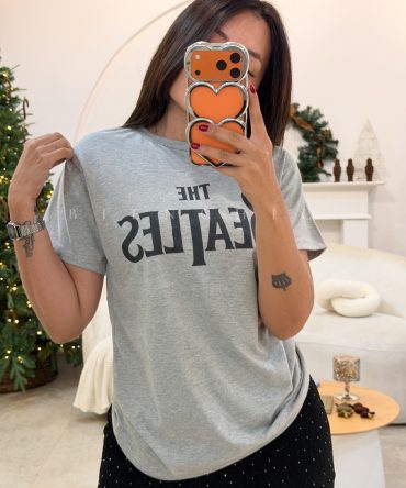 Camiseta Estampada Beatles