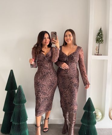 Vestido Animal Print Ava