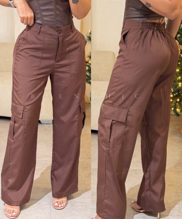 Pantalón Cargo Sol Marrón