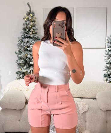 Short de Vestir Valentine Rosado