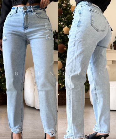 Mom Jeans claro Valeria