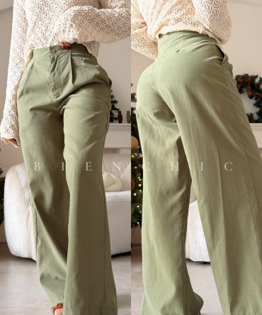 Pantalón de Vestir Verde Zoe