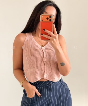 Chaleco Tejido Rose