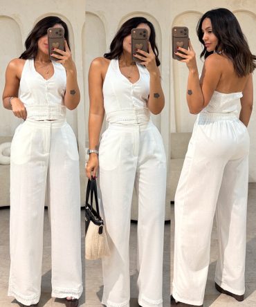 Conjunto (Set) de Lino Roma