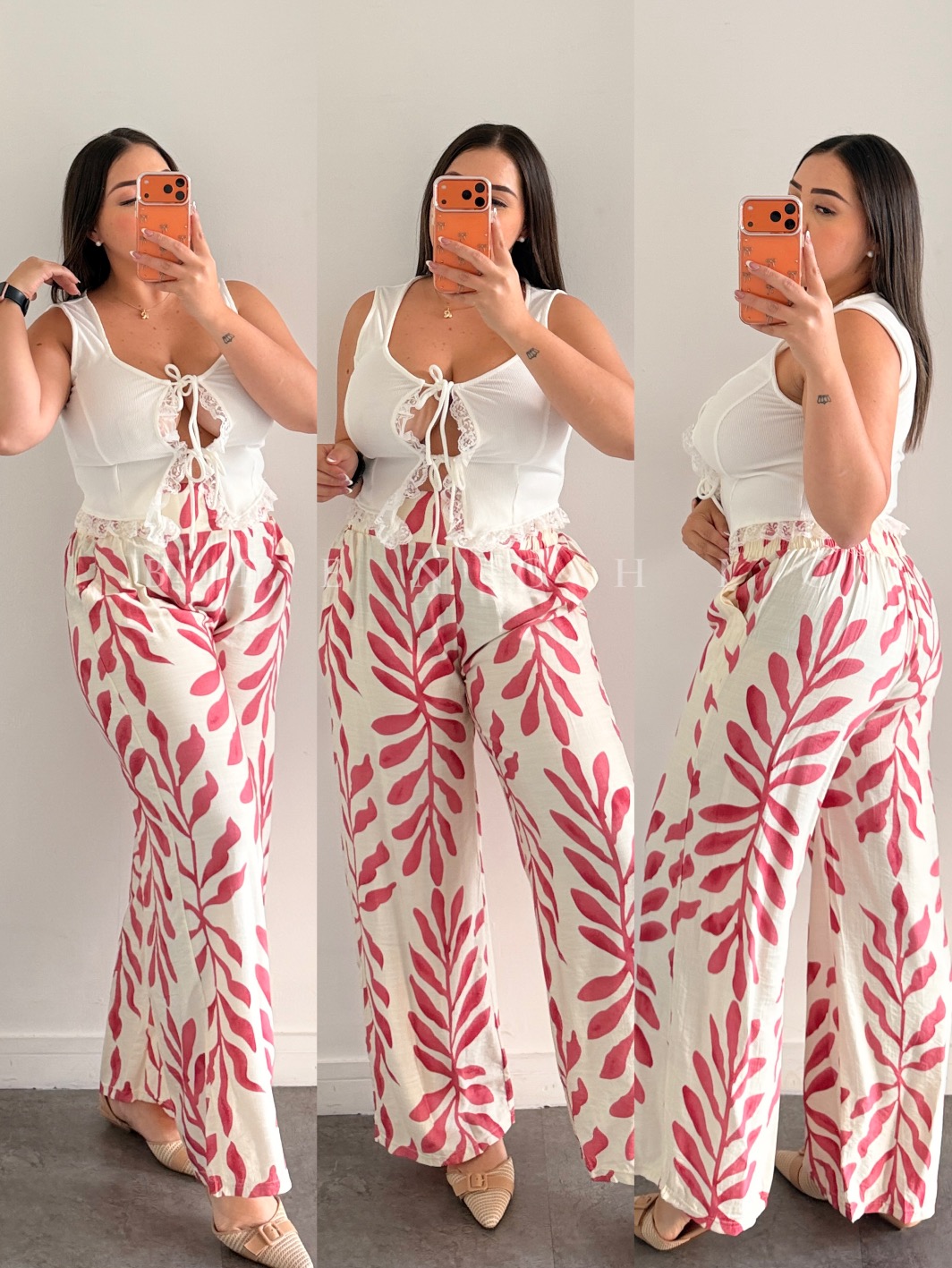 Crop top lace Ada Blanco - Imagen 6