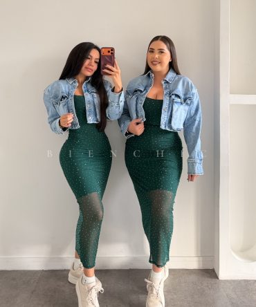 Maxivestido de Brillo Jasmine