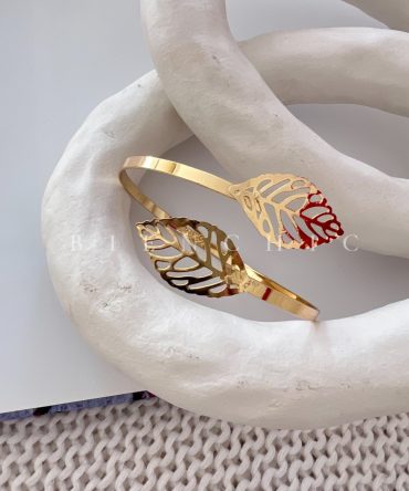 Brazalette de Hoja Dorada