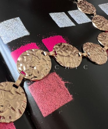 Cinturon de Monedas Metalico