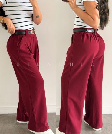 Pantalón de Vestir Jimena Vinotinto