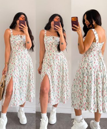 Vestido MIDI Floreado Lola