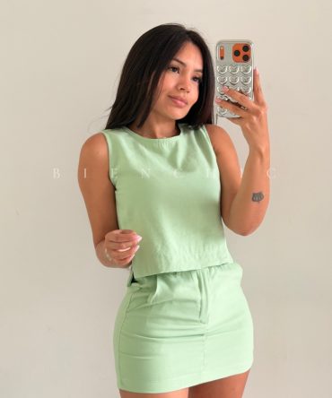 Conjunto (Set) de Falda Short Casey